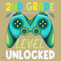2nd Grade Level Unlocked First Day Back To School Cooling Performance Long Sleeve Crew