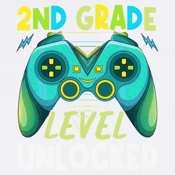 2nd Grade Level Unlocked First Day Back To School Garment-Dyed Sweatshirt