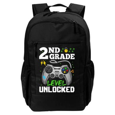 2Nd Grade Level Unlocked Video Game Team Second Grade Gift Backpack