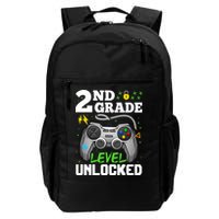 2Nd Grade Level Unlocked Video Game Team Second Grade Gift Backpack