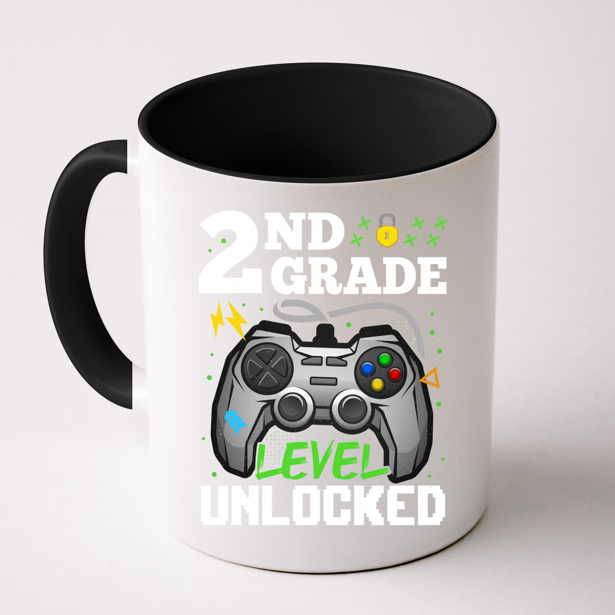 2Nd Grade Level Unlocked Video Game Team Second Grade Gift Mug