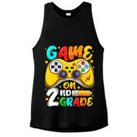 2Nd Grade Level Unlocked Game On 2Nd Grade Back To School Ladies PosiCharge Tri-Blend Wicking Tank