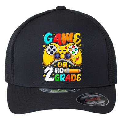 2Nd Grade Level Unlocked Game On 2Nd Grade Back To School Flexfit Unipanel Trucker Cap
