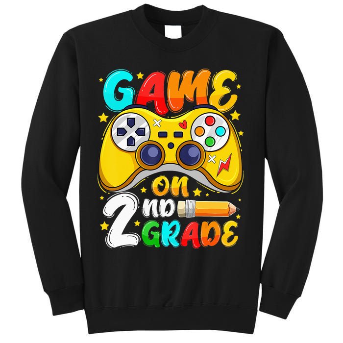 2Nd Grade Level Unlocked Game On 2Nd Grade Back To School Sweatshirt