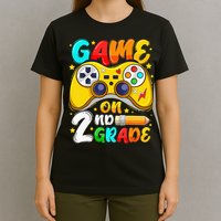 2Nd Grade Level Unlocked Game On 2Nd Grade Back To School T-Shirt
