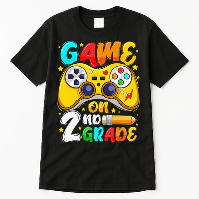 2Nd Grade Level Unlocked Game On 2Nd Grade Back To School Tall T-Shirt