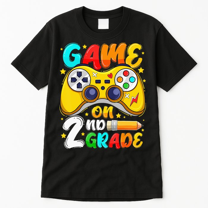 2Nd Grade Level Unlocked Game On 2Nd Grade Back To School Tall T-Shirt