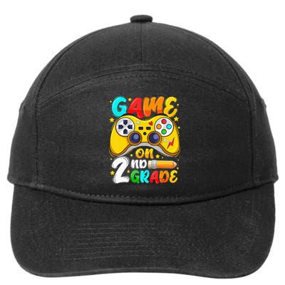 2Nd Grade Level Unlocked Game On 2Nd Grade Back To School 7-Panel Snapback Hat