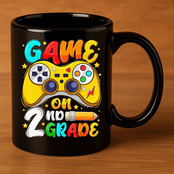 2Nd Grade Level Unlocked Game On 2Nd Grade Back To School 11oz C Handle Ceramic Mug