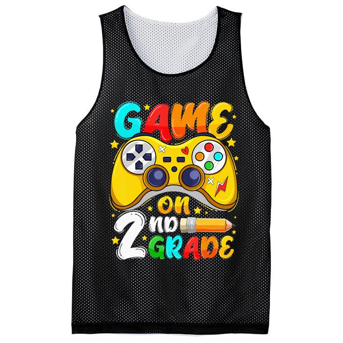 2Nd Grade Level Unlocked Game On 2Nd Grade Back To School Mesh Reversible Basketball Jersey Tank