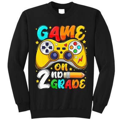 2Nd Grade Level Unlocked Game On 2Nd Grade Back To School Tall Sweatshirt