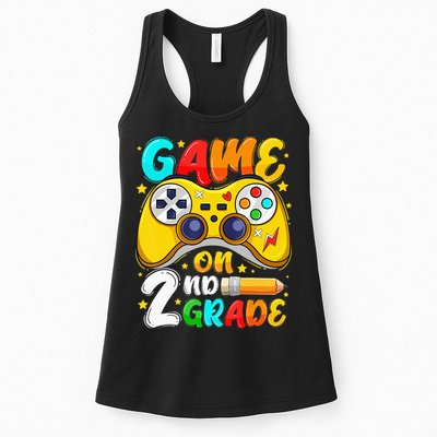 2Nd Grade Level Unlocked Game On 2Nd Grade Back To School Womens Tank Top