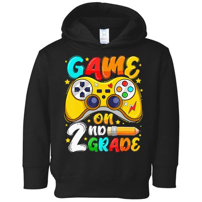 2Nd Grade Level Unlocked Game On 2Nd Grade Back To School Toddler Hoodie