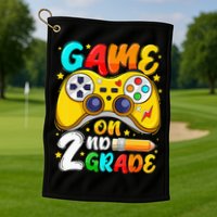 2Nd Grade Level Unlocked Game On 2Nd Grade Back To School Golf Towel