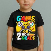 2Nd Grade Level Unlocked Game On 2Nd Grade Back To School Toddler T-Shirt