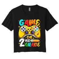 2Nd Grade Level Unlocked Game On 2Nd Grade Back To School Crop Top