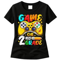 2Nd Grade Level Unlocked Game On 2Nd Grade Back To School Womens T-Shirt