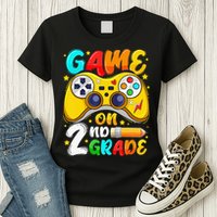 2Nd Grade Level Unlocked Game On 2Nd Grade Back To School Womens T-Shirt