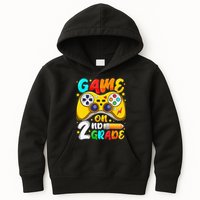2Nd Grade Level Unlocked Game On 2Nd Grade Back To School Kids Hoodie
