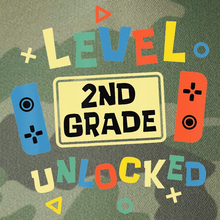 2Nd Grade Level Unlocked Video Gamer Back To School Legacy Tie Dye Trucker Hat