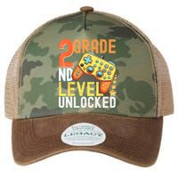 2nd Grade Level Unlocked Video Game Back To School Legacy Tie Dye Trucker Hat