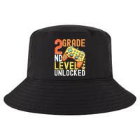 2nd Grade Level Unlocked Video Game Back To School Cool Comfort Performance Bucket Hat