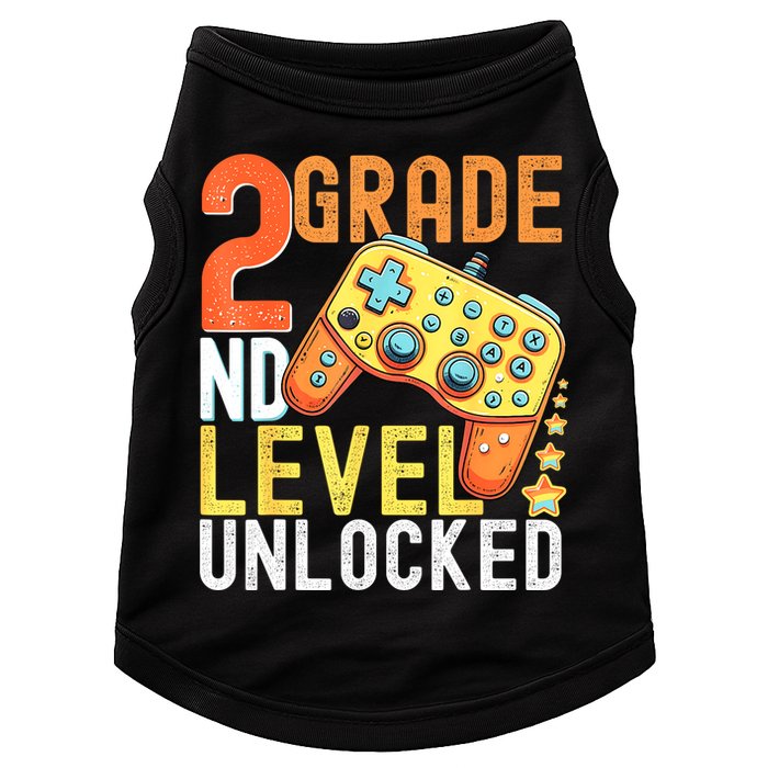 2nd Grade Level Unlocked Video Game Back To School Doggie Tank