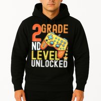 2nd Grade Level Unlocked Video Game Back To School Hoodie