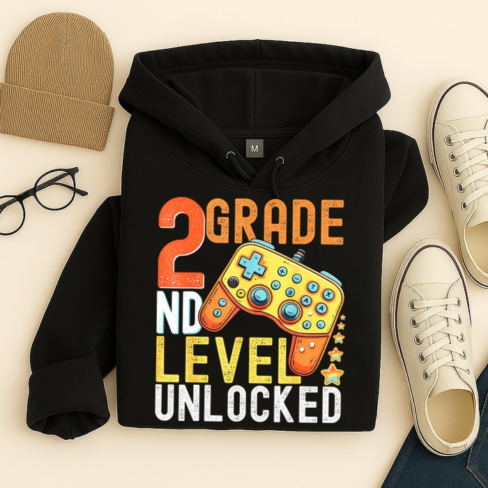 2nd Grade Level Unlocked Video Game Back To School Hoodie