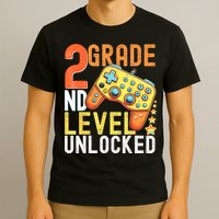 2nd Grade Level Unlocked Video Game Back To School T-Shirt