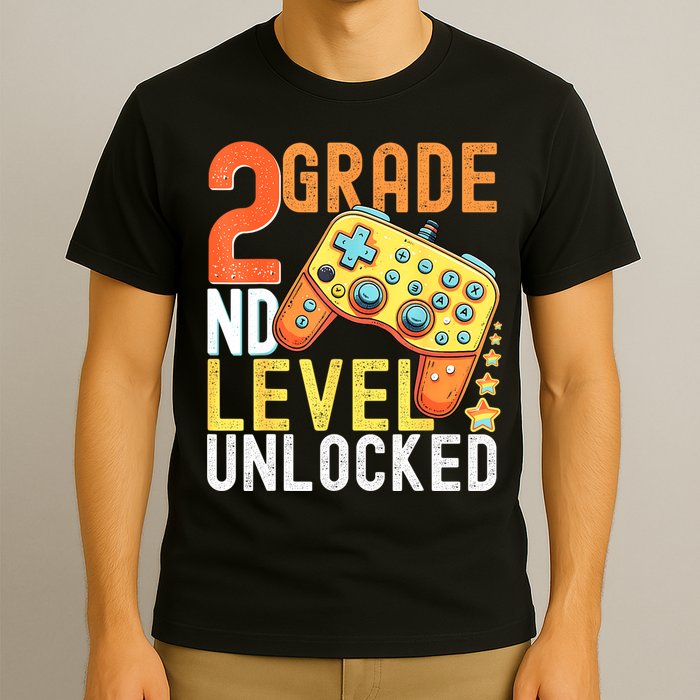 2nd Grade Level Unlocked Video Game Back To School T-Shirt