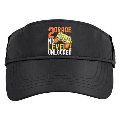 2nd Grade Level Unlocked Video Game Back To School Adult Drive Performance Visor