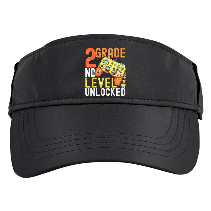 2nd Grade Level Unlocked Video Game Back To School Adult Drive Performance Visor