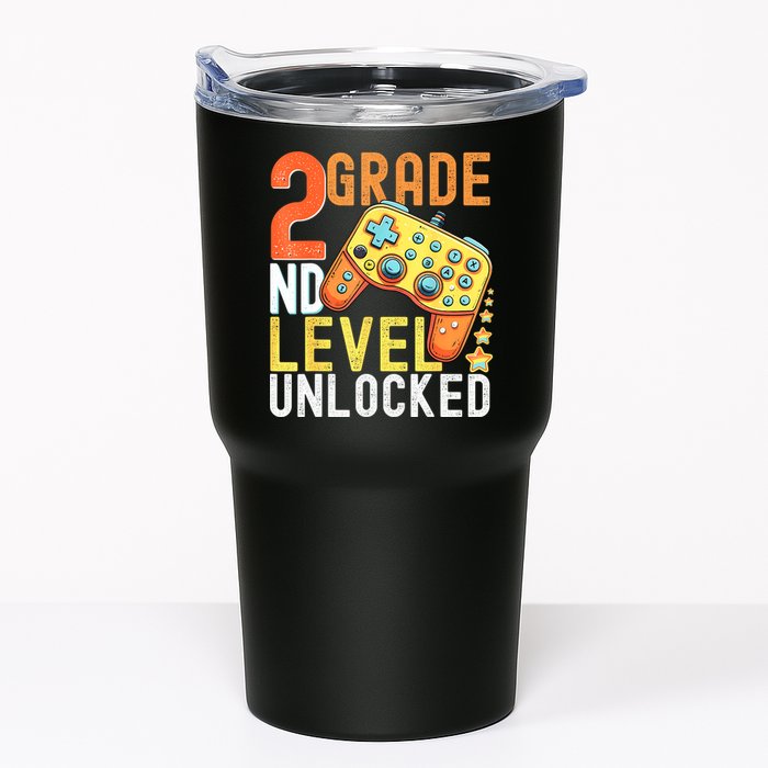 2nd Grade Level Unlocked Video Game Back To School Tumbler