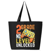 2nd Grade Level Unlocked Video Game Back To School 25L Jumbo Tote