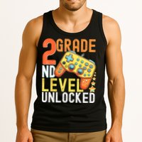 2nd Grade Level Unlocked Video Game Back To School Tank Top