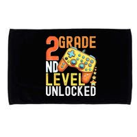 2nd Grade Level Unlocked Video Game Back To School Microfiber Hand Towel