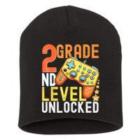2nd Grade Level Unlocked Video Game Back To School Short Acrylic Beanie