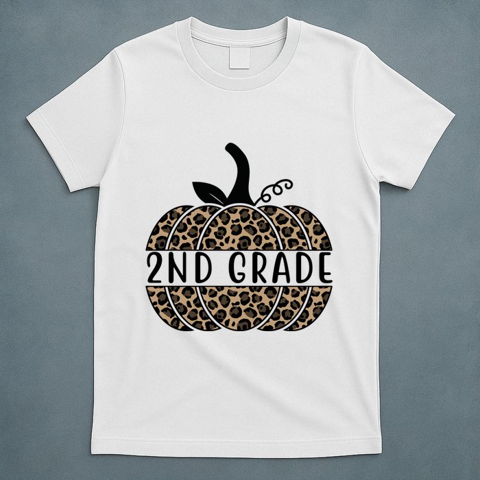 2nd Grade Leopard Pumpkin T-Shirt