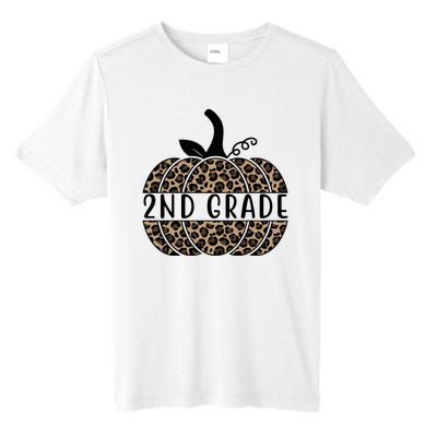 2nd Grade Leopard Pumpkin Tall Fusion ChromaSoft Performance T-Shirt