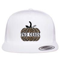 2nd Grade Leopard Pumpkin Flatbill Hat