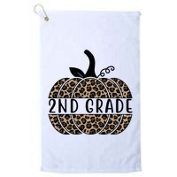 2nd Grade Leopard Pumpkin Golf Towel