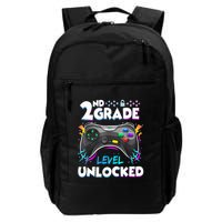 2nd Grade Level Unlocked Back To School First Day Gamer Boy Backpack