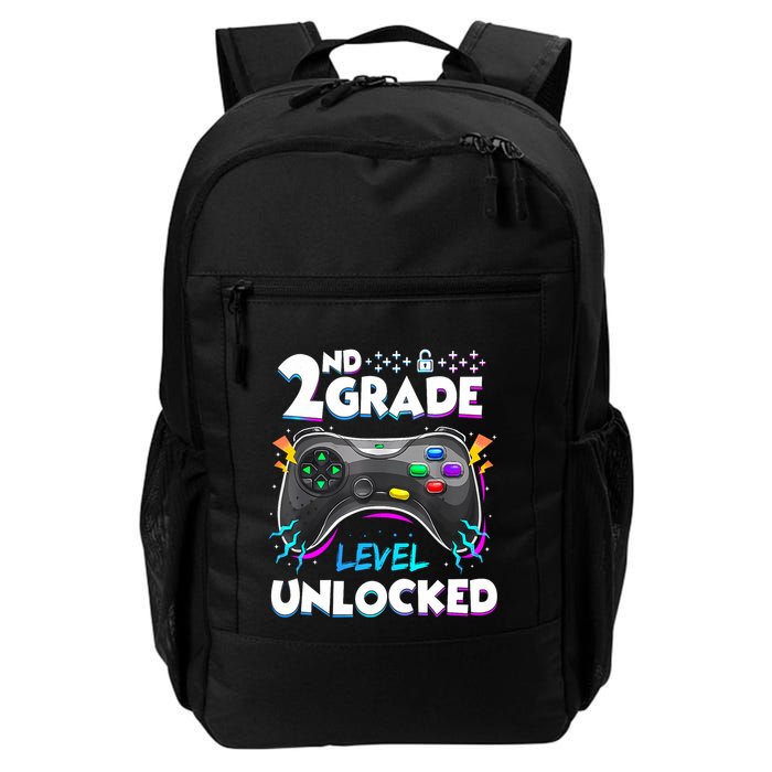2nd Grade Level Unlocked Back To School First Day Gamer Boy Backpack