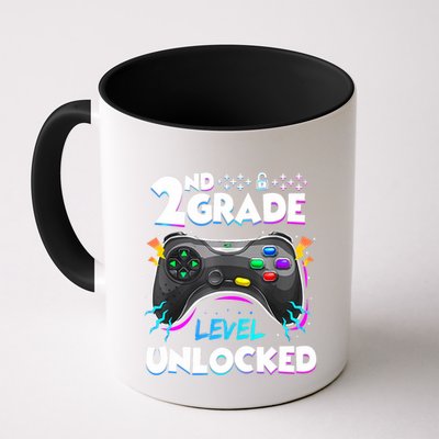 2nd Grade Level Unlocked Back To School First Day Gamer Boy Mug
