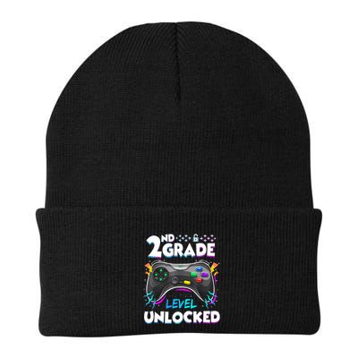 2nd Grade Level Unlocked Back To School First Day Gamer Boy Beanie