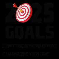 2025 Goals Putting In Extra Effort Managing Funny Design 16 in Basic Backpack