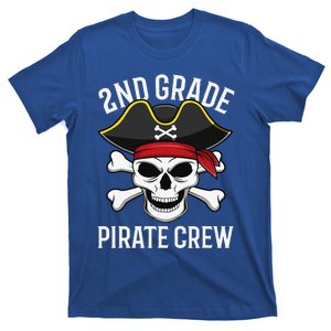 2nd Grade Pirate Crew Halloween Costume Student Teacher Gift T-Shirt