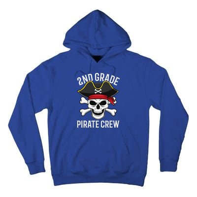 2nd Grade Pirate Crew Halloween Costume Student Teacher Gift Tall Hoodie