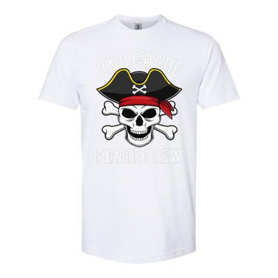 2nd Grade Pirate Crew Halloween Costume Student Teacher Gift Softstyle® CVC T-Shirt